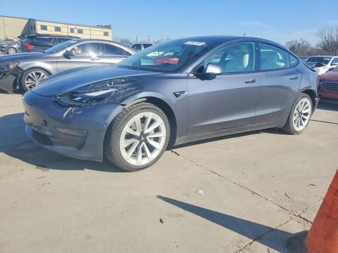 2022 Tesla Model 3, VIN 5YJ3E1EBXNF114661. Фото 1 з 6 з аукціону Copart. Каталог авто зі США OpenDataCar.