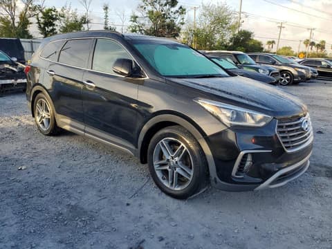 2017 Hyundai Santa Fe, VIN KM8SR4HF4HU256608. Zdjęcie 4 z 6 z aukcji Copart. Katalog aut z USA OpenDataCar.