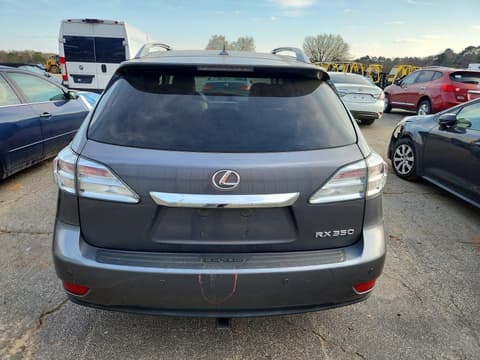 2012 Lexus RX 350, VIN 2T2ZK1BA9CC072401. Фото 6 з 6 з аукціону Copart. Каталог авто зі США OpenDataCar.