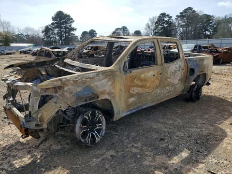 2023 Gmc Canyon, VIN 1GTP6DEK7P1148522. Photo 1 of 6 from Copart auction. OpenDataCar US salvage catalog.