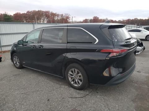 2021 Toyota Sienna, VIN 5TDKRKEC2MS046638. Фото 2 з 6 з аукціону Copart. Каталог авто зі США OpenDataCar.