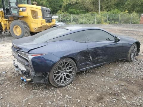 2018 Lexus LC 500, VIN JTHHP5AY6JA002782. Фото 3 из 6 с аукциона Copart. Каталог авто из США OpenDataCar.