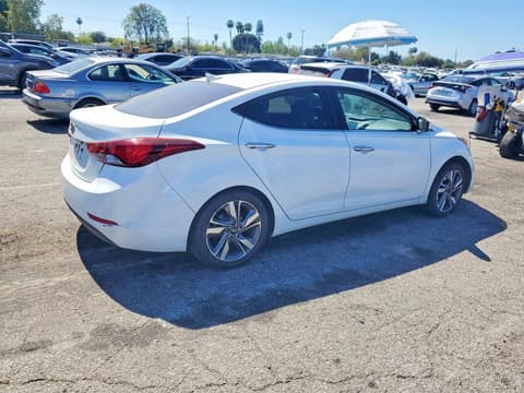 2014 Hyundai Elantra, VIN 5NPDH4AEXEH500267. Фото 3 з 6 з аукціону Copart. Каталог авто зі США OpenDataCar.