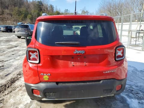 2016 Jeep Renegade, VIN ZACCJBDT8GPD42018. Фото 6 з 6 з аукціону Copart. Каталог авто зі США OpenDataCar.