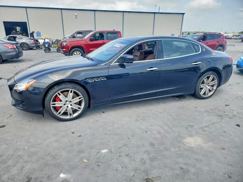 2014 Maserati Quattroporte, VIN ZAM56PPA9E1072906. Фото 1 из 6 с аукциона Copart. Каталог авто из США OpenDataCar.
