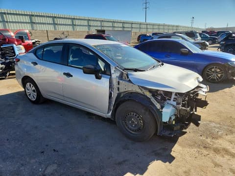 2025 Nissan Versa, VIN 3N1CN8DV2SL867699. Фото 4 з 6 з аукціону Copart. Каталог авто зі США OpenDataCar.