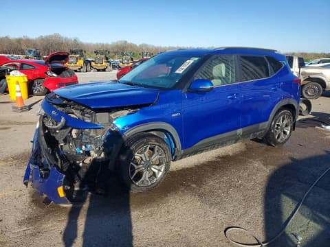 2021 Kia Seltos, VIN KNDERCAA0M7081437. Фото 1 из 6 с аукциона Copart. Каталог авто из США OpenDataCar.