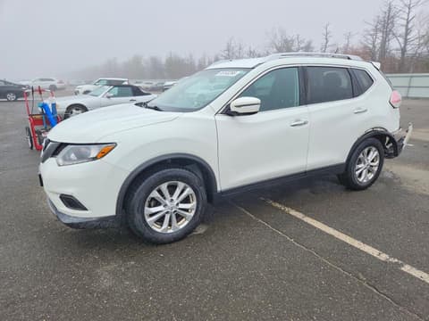 2016 Nissan Rogue, VIN KNMAT2MV3GP707365. Фото 1 из 6 с аукциона Copart. Каталог авто из США OpenDataCar.