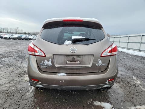 2012 Nissan Murano, VIN JN8AZ1MW8CW213587. Zdjęcie 6 z 6 z aukcji Copart. Katalog aut z USA OpenDataCar.