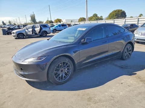 2024 Tesla Model 3, VIN 5YJ3E1EA5RF726005. Фото 1 з 6 з аукціону Copart. Каталог авто зі США OpenDataCar.