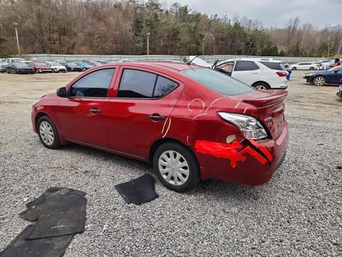 2015 Nissan Versa, VIN 3N1CN7AP7FL872922. Фото 2 з 6 з аукціону Copart. Каталог авто зі США OpenDataCar.