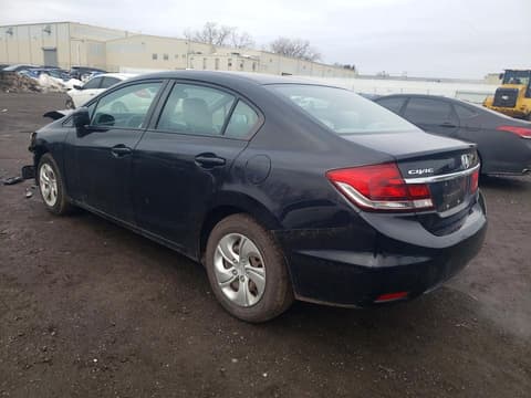 2014 Honda Civic, VIN 2HGFB2F53EH544662. Фото 2 з 6 з аукціону Copart. Каталог авто зі США OpenDataCar.