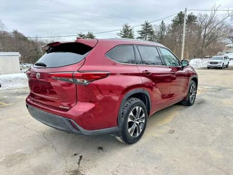 2020 Toyota Highlander, VIN 5TDHZRBH8LS012558. Фото 3 з 6 з аукціону Copart. Каталог авто зі США OpenDataCar.