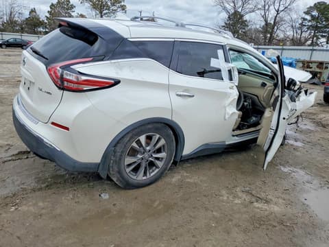 2017 Nissan Murano, VIN 5N1AZ2MH2HN169694. Фото 3 з 6 з аукціону Copart. Каталог авто зі США OpenDataCar.