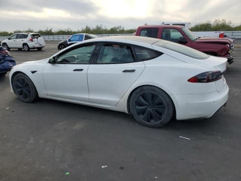 2022 Tesla Model S, VIN 5YJSA1E57NF462726. Фото 2 из 6 с аукциона Copart. Каталог авто из США OpenDataCar.