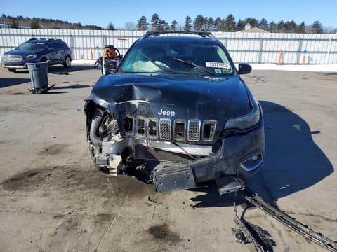 2019 Jeep Cherokee, VIN 1C4PJMDX7KD256870. Фото 5 з 6 з аукціону Copart. Каталог авто зі США OpenDataCar.
