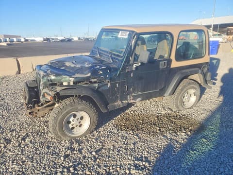 1997 Jeep Wrangler, VIN 1J4FY19S6VP459376. Фото 1 з 6 з аукціону Copart. Каталог авто зі США OpenDataCar.