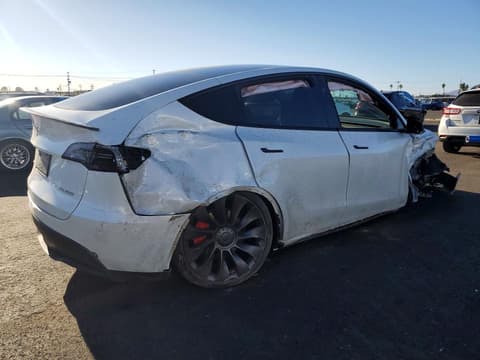 2024 Tesla Model Y, VIN 7SAYGDEF6RF167502. Фото 3 з 6 з аукціону Copart. Каталог авто зі США OpenDataCar.