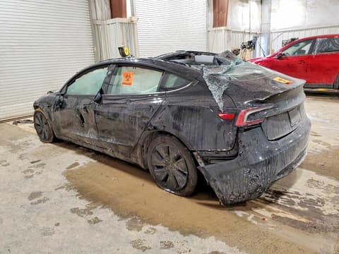 2025 Tesla Model 3, VIN 5YJ3E1EB2SF981032. Фото 2 из 6 с аукциона Copart. Каталог авто из США OpenDataCar.