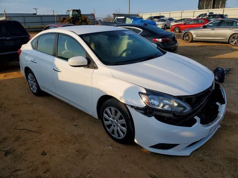 2017 Nissan Sentra, VIN 3N1AB7APXHY284874. Фото 4 з 6 з аукціону Copart. Каталог авто зі США OpenDataCar.