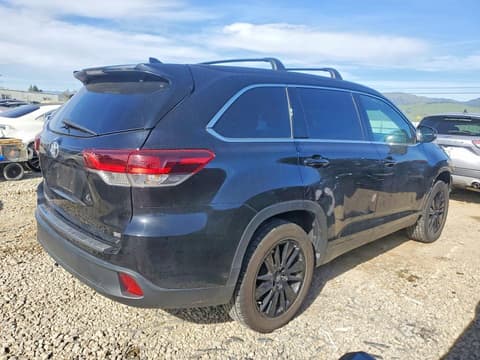 2019 Toyota Highlander, VIN 5TDKZRFH9KS570448. Фото 3 з 6 з аукціону Copart. Каталог авто зі США OpenDataCar.