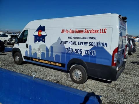 2023 Ram ProMaster 3500, VIN 3C6MRVJGXPE508887. Фото 2 з 6 з аукціону Copart. Каталог авто зі США OpenDataCar.