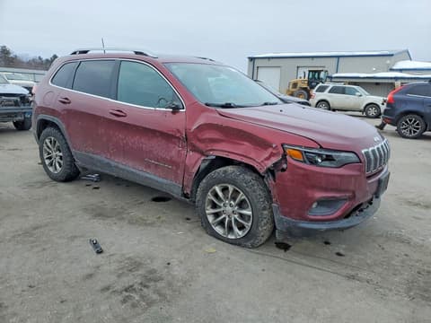 2019 Jeep Cherokee, VIN 1C4PJMLX3KD224242. Фото 4 з 6 з аукціону Copart. Каталог авто зі США OpenDataCar.