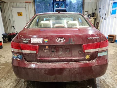 2008 Hyundai Sonata, VIN 5NPET46C18H319878. Фото 6 з 6 з аукціону Copart. Каталог авто зі США OpenDataCar.