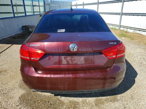 2014 Volkswagen Passat, VIN 1VWBN7A3XEC058017. Фото 6 з 6 з аукціону Copart. Каталог авто зі США OpenDataCar.