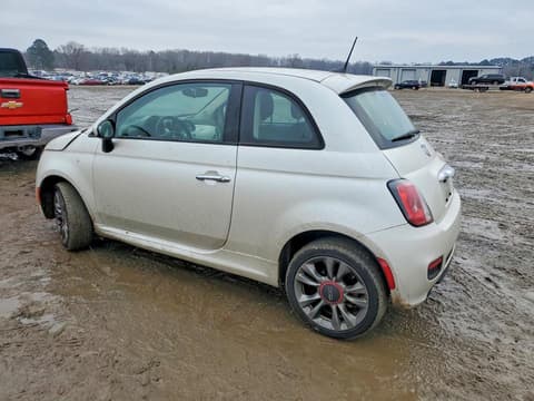 2017 Fiat 500, VIN 3C3CFFKR7HT580182. Фото 2 з 6 з аукціону Copart. Каталог авто зі США OpenDataCar.