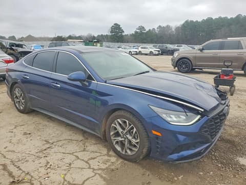 2021 Hyundai Sonata, VIN 5NPEF4JA1MH127934. Zdjęcie 4 z 6 z aukcji Copart. Katalog aut z USA OpenDataCar.