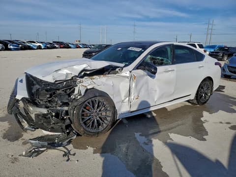 2018 Genesis G80, VIN KMHGN4JB3JU224389. Фото 1 з 6 з аукціону Copart. Каталог авто зі США OpenDataCar.