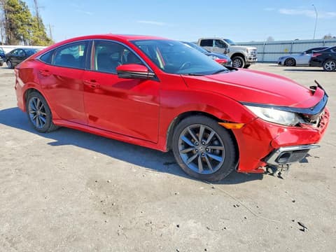 2019 Honda Civic, VIN JHMFC1F75KX008177. Фото 4 з 6 з аукціону Copart. Каталог авто зі США OpenDataCar.
