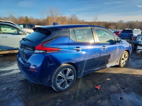 2020 Nissan Leaf, VIN 1N4BZ1CP2LC311449. Фото 3 з 6 з аукціону Copart. Каталог авто зі США OpenDataCar.