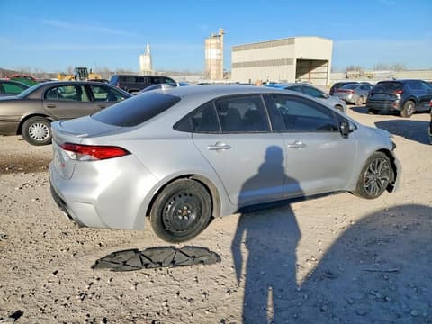 2022 Toyota Corolla, VIN JTDS4MCE3NJ083596. Фото 3 з 6 з аукціону Copart. Каталог авто зі США OpenDataCar.