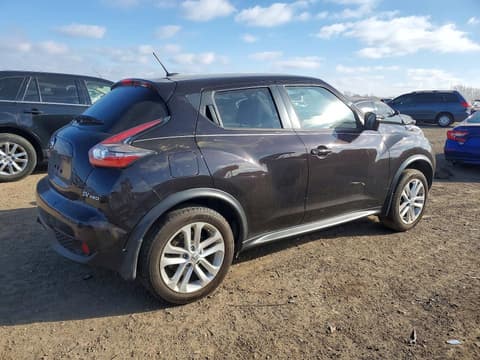 2016 Nissan Juke, VIN JN8AF5MV9GT655891. Photo 3 of 6 from Copart auction. OpenDataCar US salvage catalog.