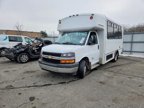 2020 Chevrolet Express 4500, VIN 1HA6GUBG8LN009183. Фото 2 з 6 з аукціону Copart. Каталог авто зі США OpenDataCar.