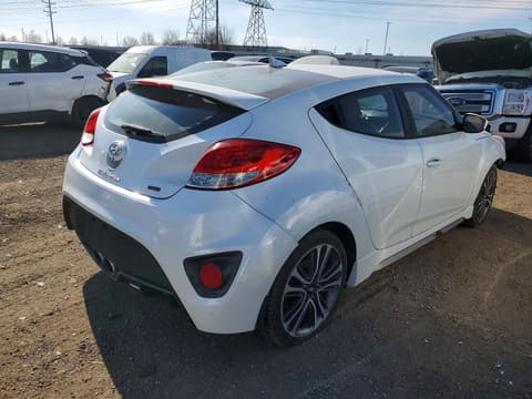 2016 Hyundai Veloster, VIN KMHTC6AE4GU302293. Фото 3 з 6 з аукціону Copart. Каталог авто зі США OpenDataCar.