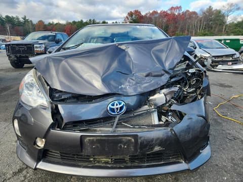 2014 Toyota Prius C, VIN JTDKDTB36E1078855. Фото 5 з 6 з аукціону Copart. Каталог авто зі США OpenDataCar.