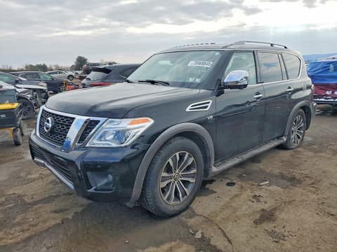 2019 Nissan Armada, VIN JN8AY2NC9K9587006. Фото 1 з 6 з аукціону Copart. Каталог авто зі США OpenDataCar.