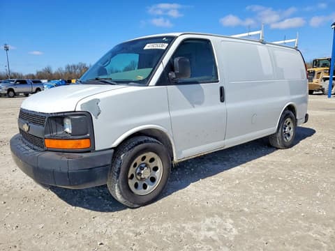 2011 Chevrolet Express 1500, VIN 1GCSGAFX8B1115196. Фото 1 з 6 з аукціону Copart. Каталог авто зі США OpenDataCar.