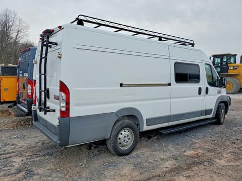 2018 Ram ProMaster 3500, VIN 3C6URVJGXJE146129. Фото 3 з 6 з аукціону Copart. Каталог авто зі США OpenDataCar.