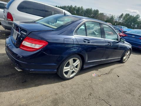 2011 Mercedes-benz C-Class, VIN WDDGF8BB1BR147670. Фото 3 з 6 з аукціону Copart. Каталог авто зі США OpenDataCar.