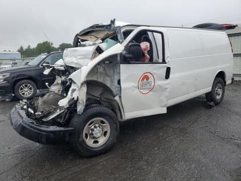 2019 Chevrolet Express 2500, VIN 1GCWGBFG7K1240018. Фото 1 з 6 з аукціону Copart. Каталог авто зі США OpenDataCar.