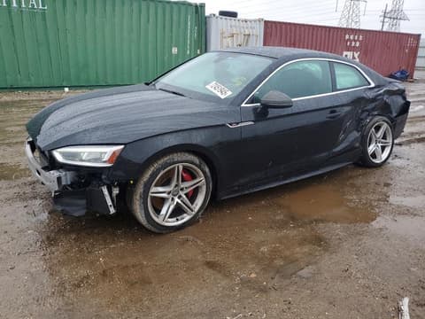 2018 Audi S5, VIN WAUP4AF55JA079346. Фото 1 из 6 с аукциона Copart. Каталог авто из США OpenDataCar.