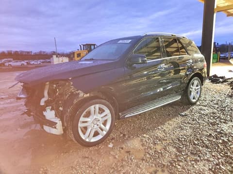 2015 Mercedes-benz ML-Class, VIN 4JGDA5JB0FA587861. Фото 1 з 6 з аукціону Copart. Каталог авто зі США OpenDataCar.