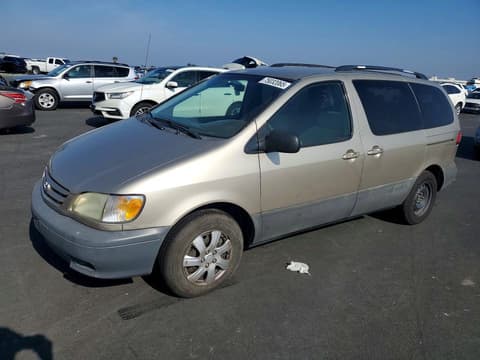 2002 Toyota Sienna, VIN 4T3ZF19C32U489923. Фото 1 з 6 з аукціону Copart. Каталог авто зі США OpenDataCar.