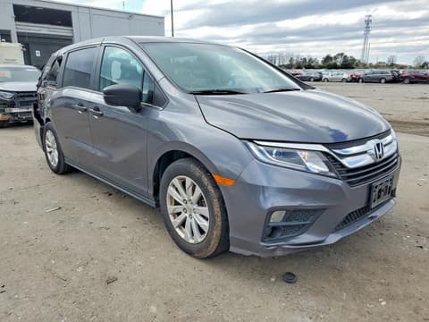 2018 Honda Odyssey, VIN 5FNRL6H20JB034787. Photo 4 of 6 from Copart auction. OpenDataCar US salvage catalog.