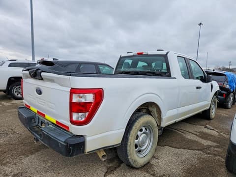 2022 Ford F-150, VIN 1FTFX1E56NKD10455. Фото 3 з 6 з аукціону Copart. Каталог авто зі США OpenDataCar.