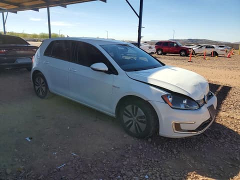 2016 Volkswagen e-Golf, VIN WVWKP7AU0GW915419. Фото 4 з 6 з аукціону Copart. Каталог авто зі США OpenDataCar.